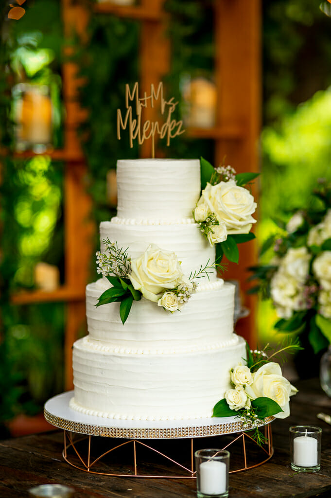 Wedding Cake - Wedding Decor by Lorraine's Flowers