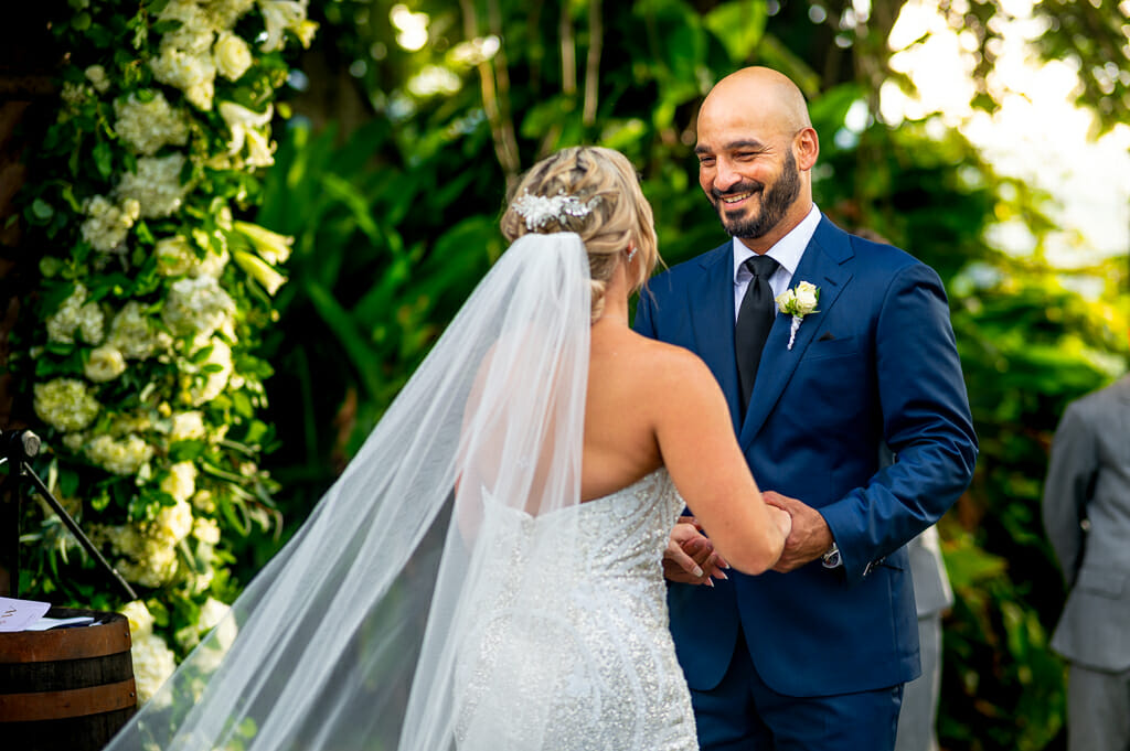 wedding ceremony at Hacienda Siesta Alegre