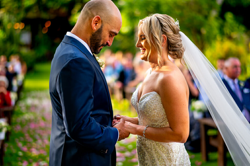 wedding ceremony at Hacienda Siesta Alegre