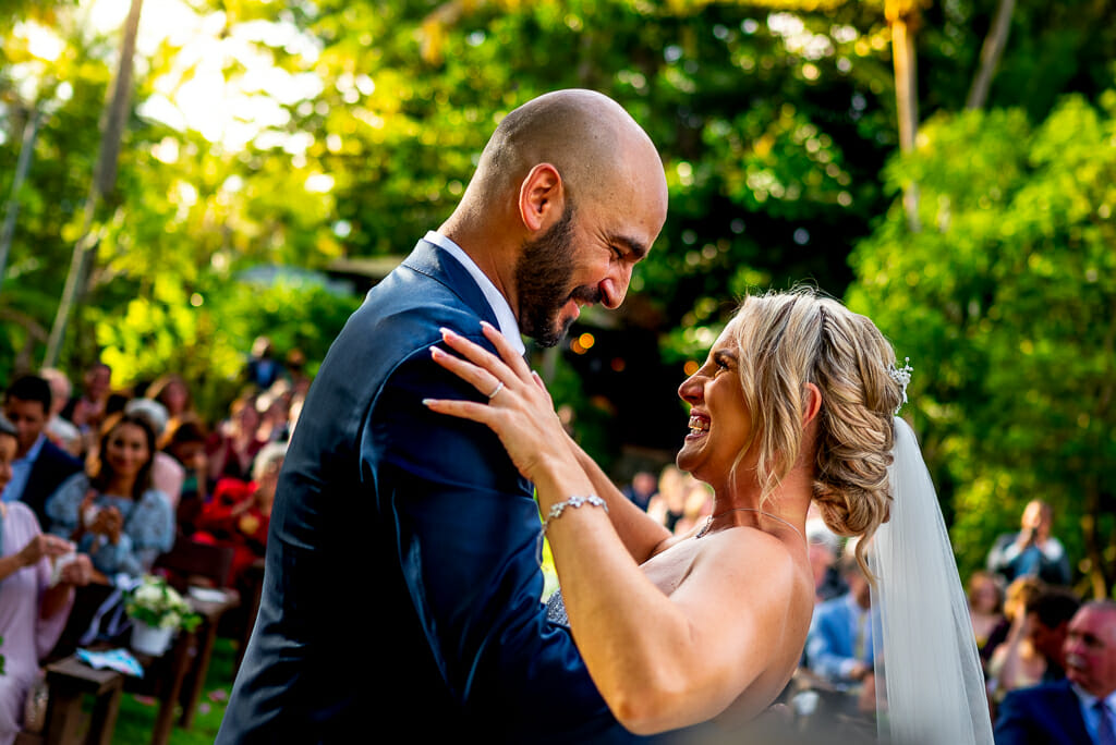 wedding ceremony at Hacienda Siesta Alegre