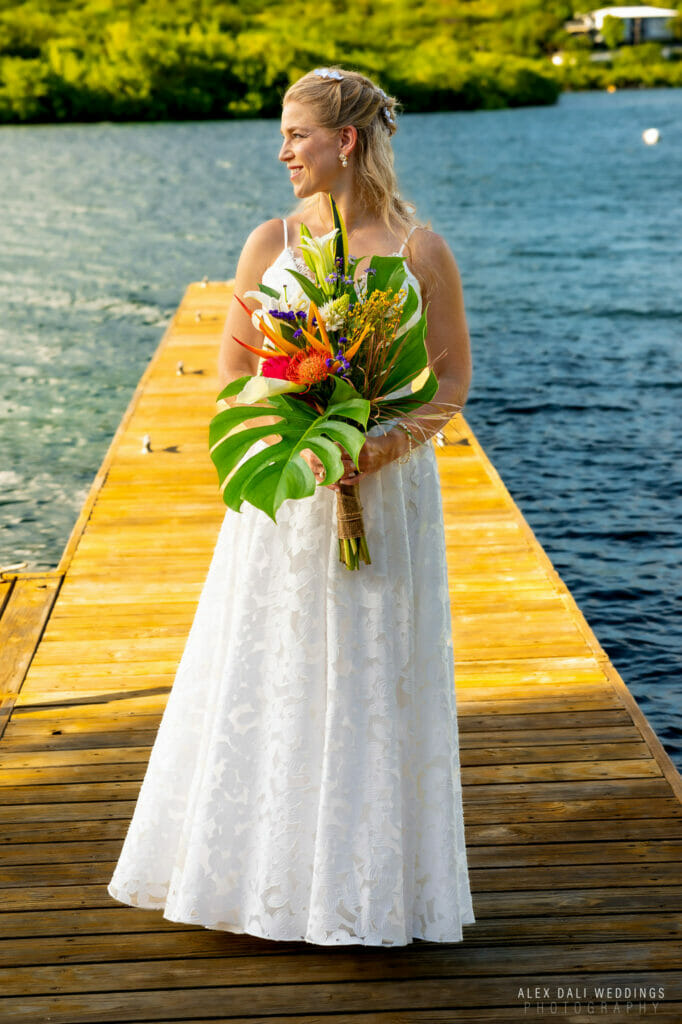 Tropical Wedding Bride